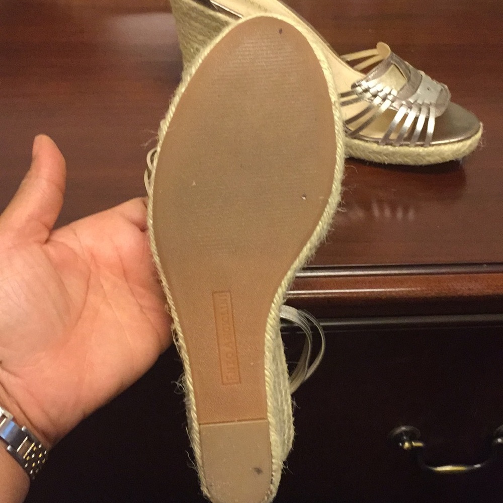 Wedge leather espadrilles - Picture 2 of 5